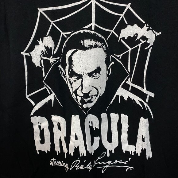 Bela Lugosi Dracula Spiders Web Graphic T-Shirt Large - Picture 2 of 4